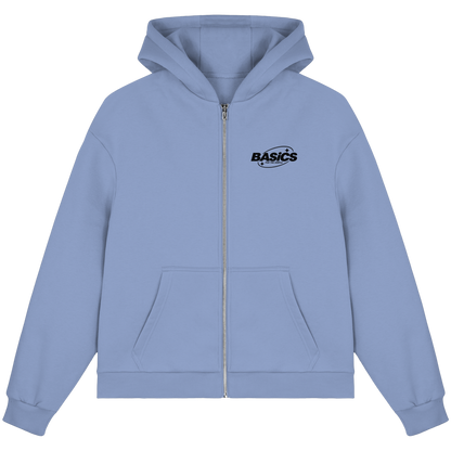 BASiCS - Für die SIMPLE - Fluffige Boxcut-Jacke mit Reißverschluss