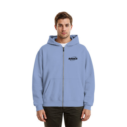 BASiCS - Für die SIMPLE - Fluffige Boxcut-Jacke mit Reißverschluss