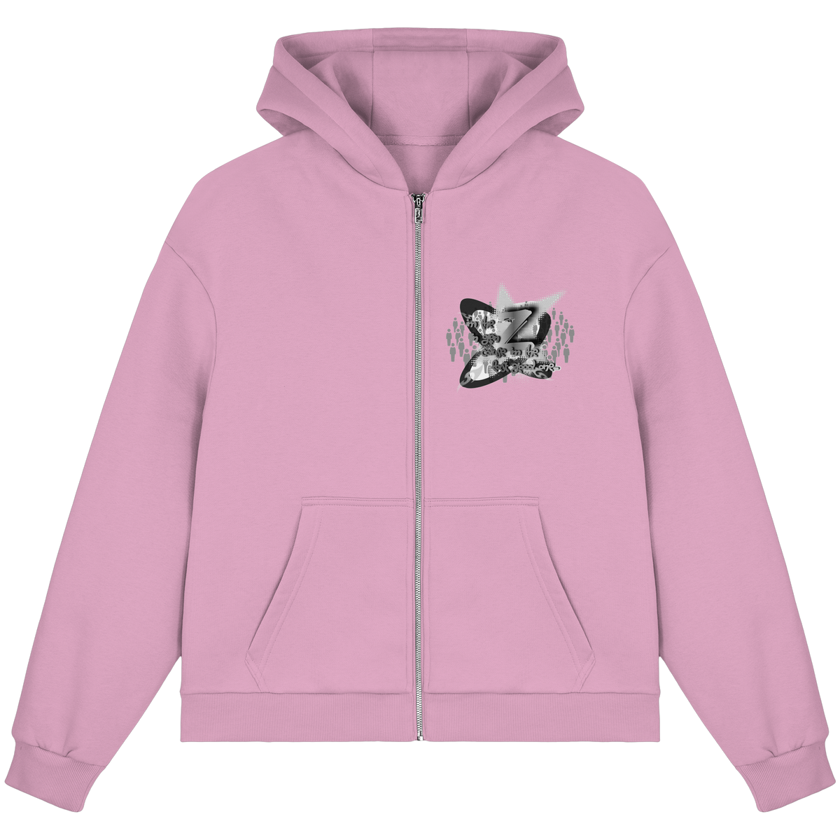 The Rebellion Z BASiCS - Felpa con zip Boxcut