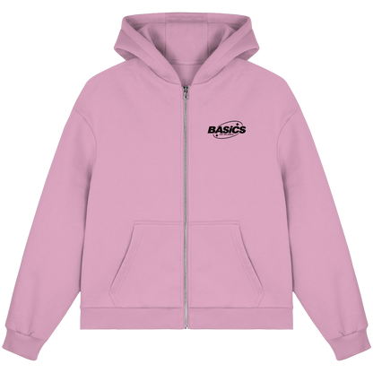BASiCS - Für die SIMPLE - Fluffige Boxcut-Jacke mit Reißverschluss
