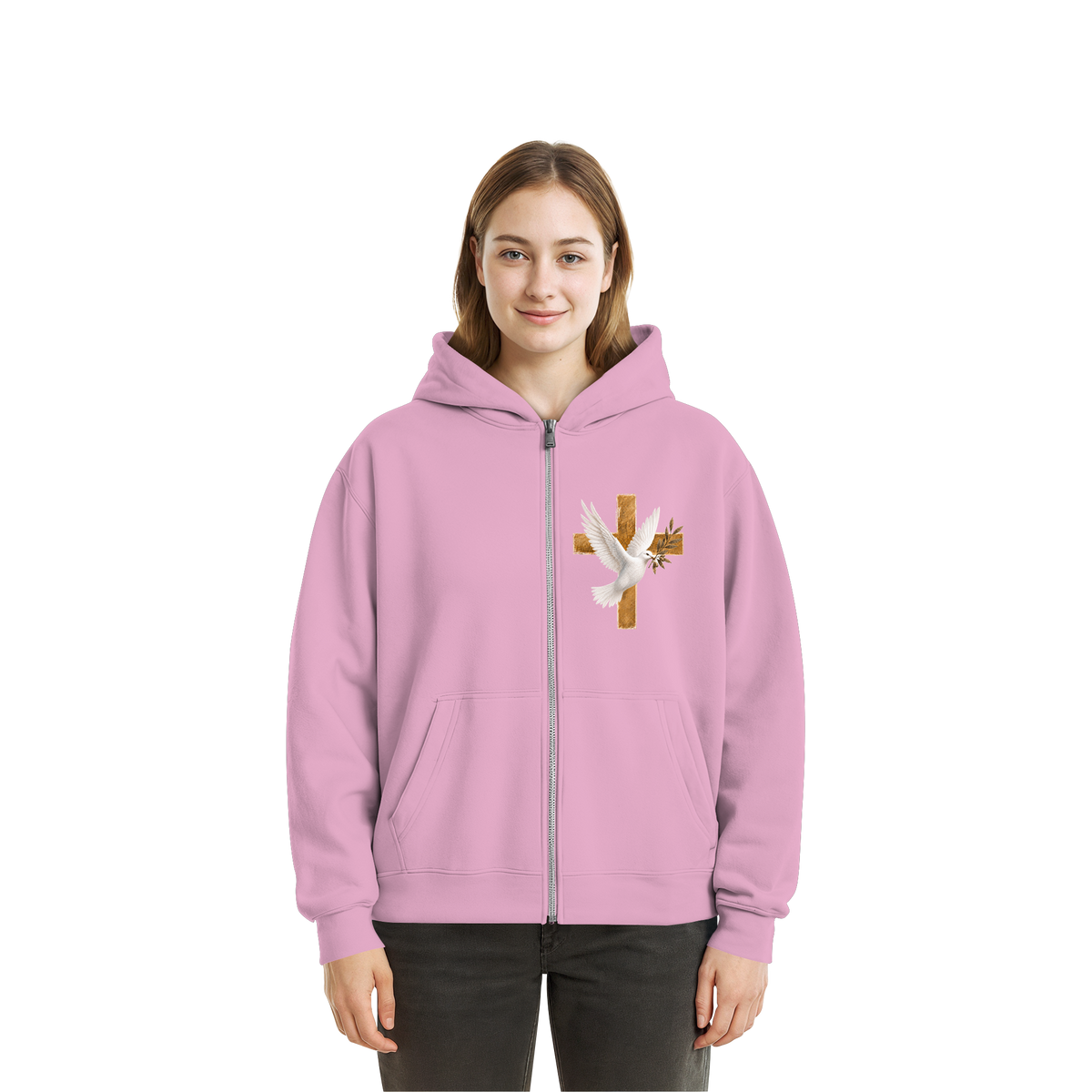 Savior collection  - Fluffy Boxcut Zipper