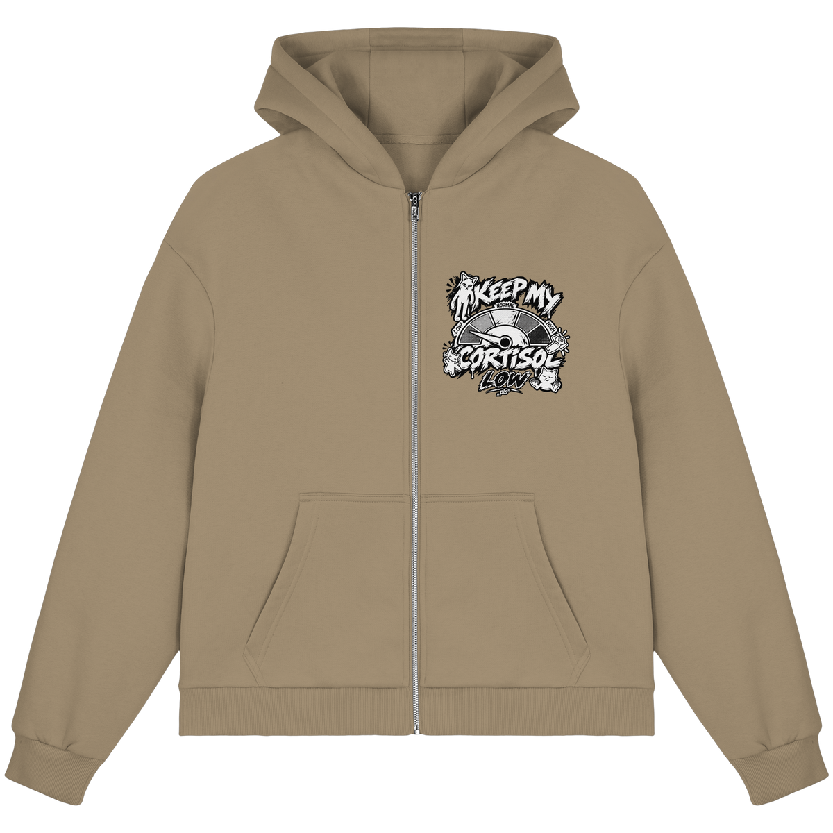 niedriges CORTiSOL - Fluffy Boxcut Zipper