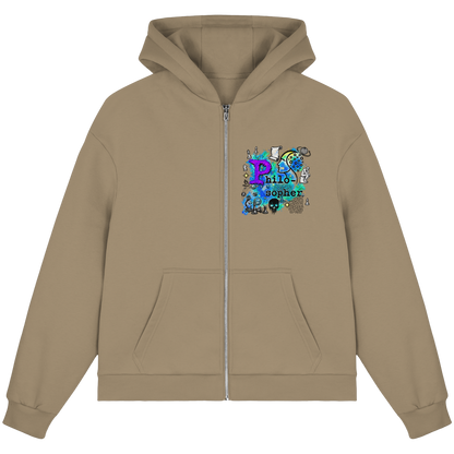 The Philosopher - Fluffy Boxcut Zipper