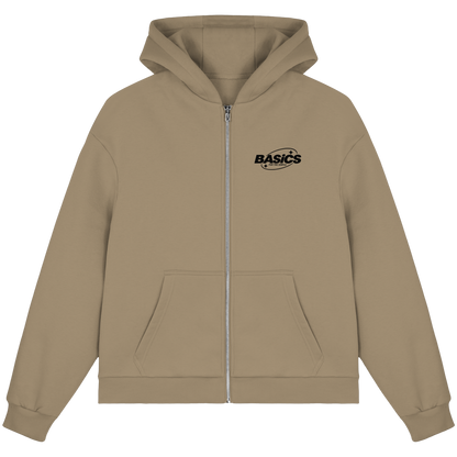 BASiCS - Für die SIMPLE - Fluffige Boxcut-Jacke mit Reißverschluss