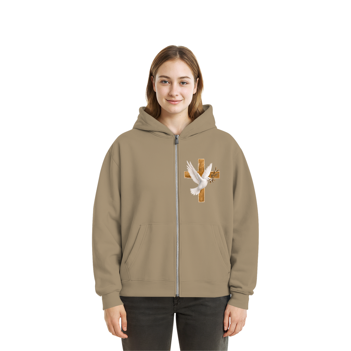 Savior collection  - Fluffy Boxcut Zipper