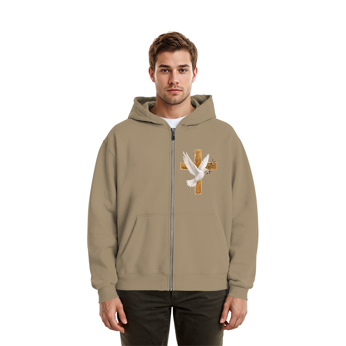 Savior collection  - Fluffy Boxcut Zipper