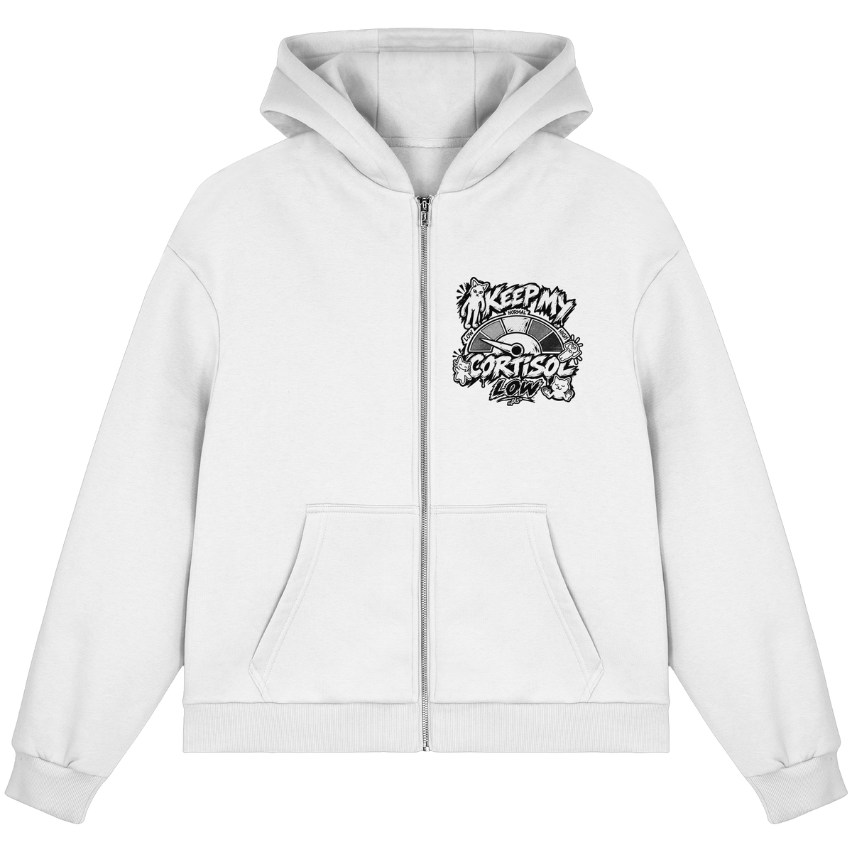 niedriges CORTiSOL - Fluffy Boxcut Zipper