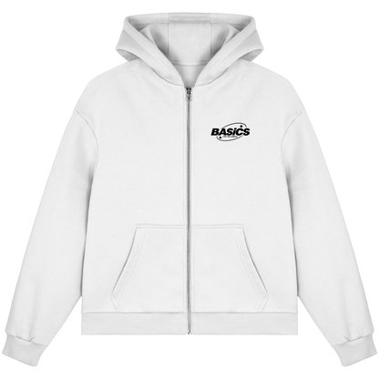 BASiCS - Für die SIMPLE - Fluffige Boxcut-Jacke mit Reißverschluss