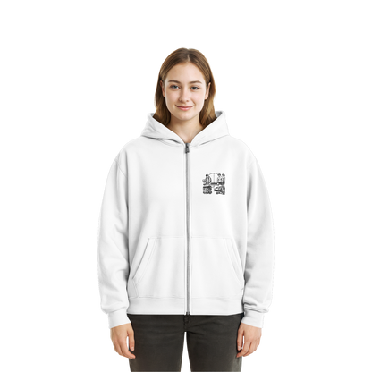 LOADiNG BASiCS - Fluffy Boxcut Zipper