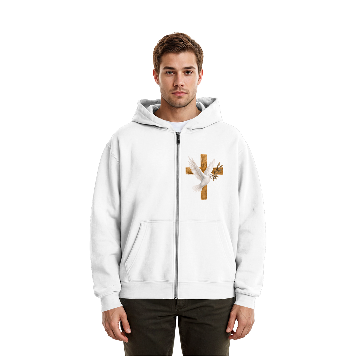 Savior collection  - Fluffy Boxcut Zipper