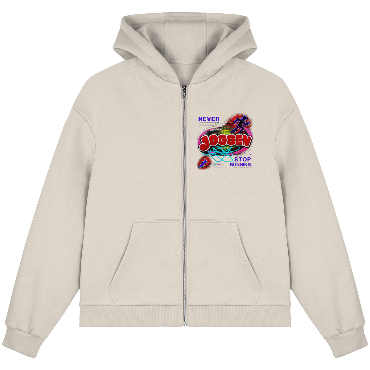 The JoGGer - Fluffy Boxcut Zipper