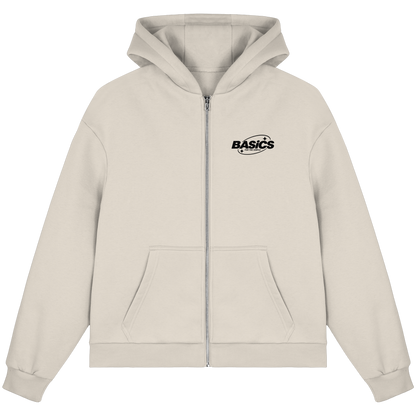 BASiCS - Für die SIMPLE - Fluffige Boxcut-Jacke mit Reißverschluss