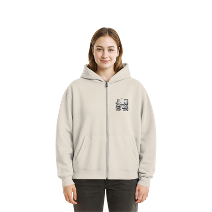 LOADiNG BASiCS - Fluffy Boxcut Zipper