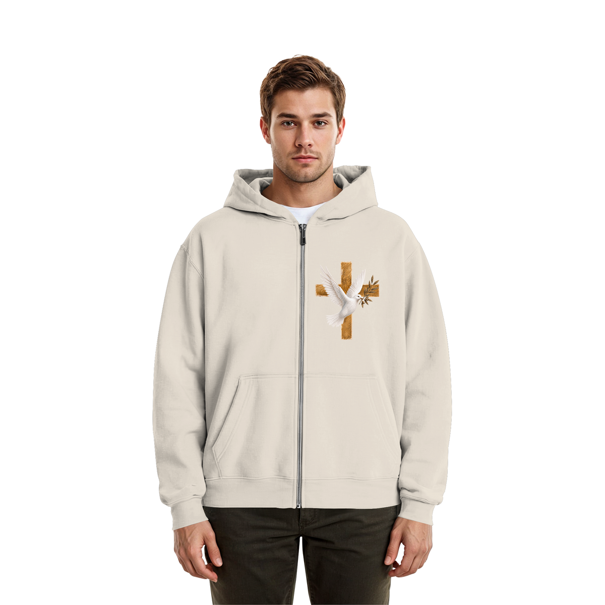 Savior collection  - Fluffy Boxcut Zipper