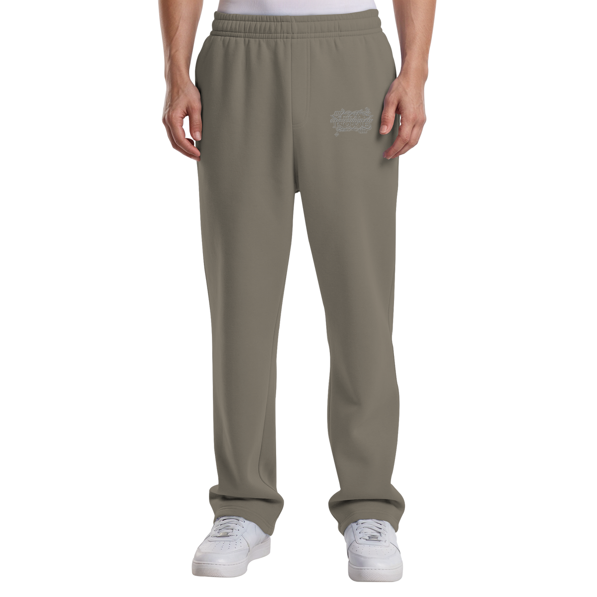 The REAL LOVE BASiCS - Fluffy Track Sweatpants