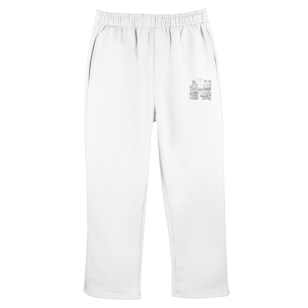 LOADiNG BASiCS - Fluffy Track Sweatpants