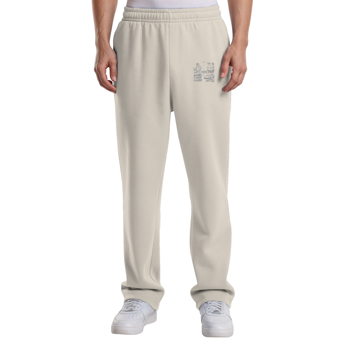LOADiNG BASiCS - Fluffy Track Sweatpants