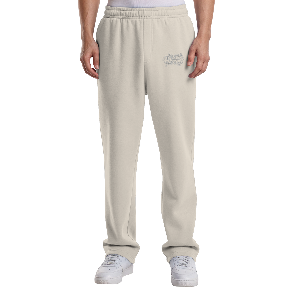 The REAL LOVE BASiCS - Fluffy Track Sweatpants