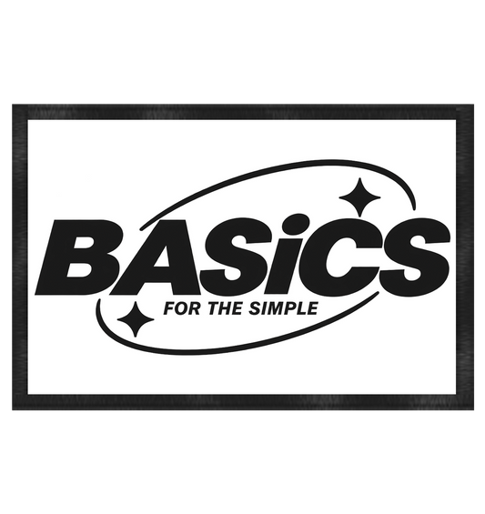 BASiCS - For the SIMPLE - Fußmatte 60x40cm