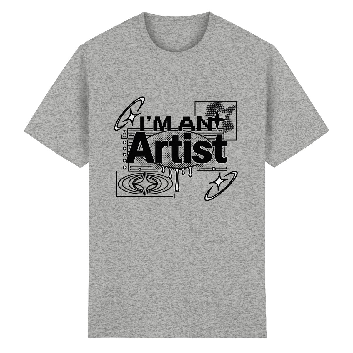 The Artist BASiCS – T-Shirt aus schwerer Baumwolle