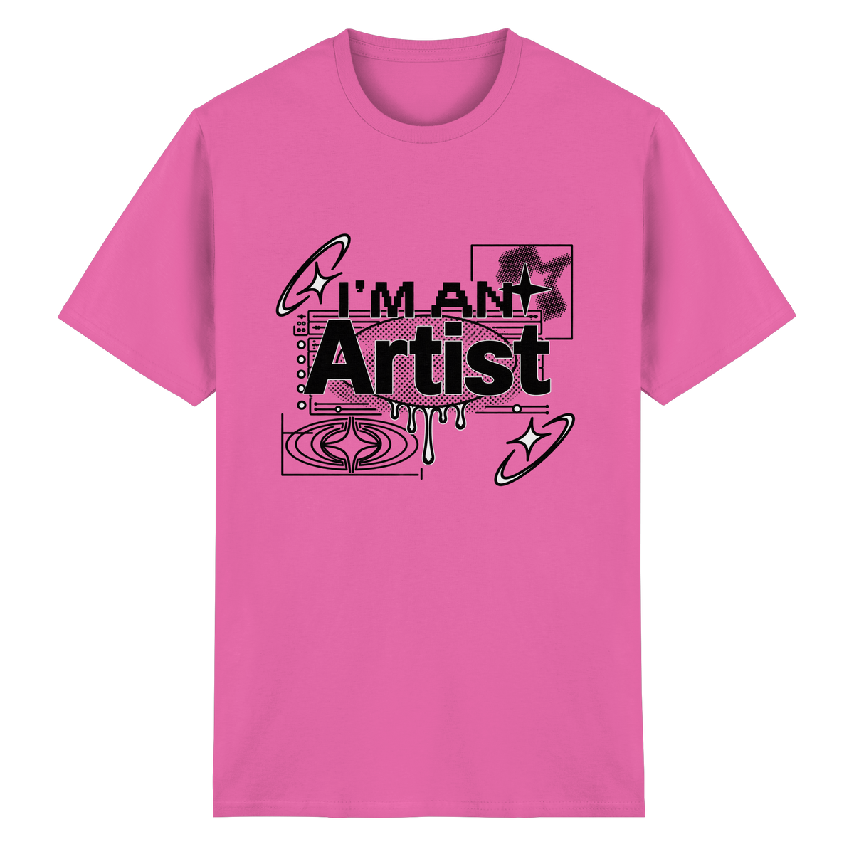 The Artist BASiCS – T-Shirt aus schwerer Baumwolle