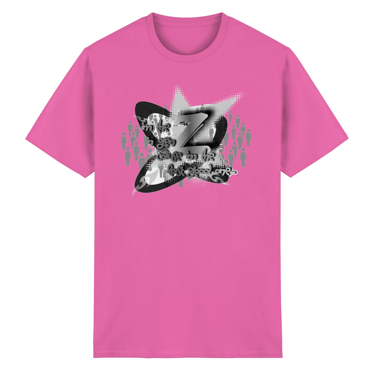 The Rebellion Z BASiC - T-shirt in cotone pesante