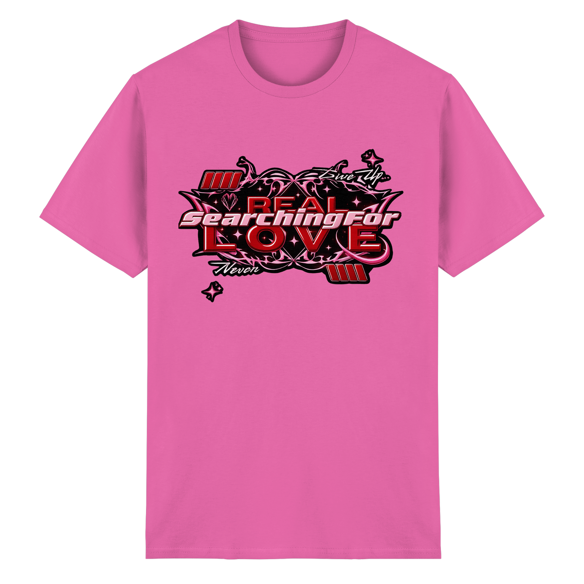 The Real Love - Schweres Baumwoll-T-Shirt