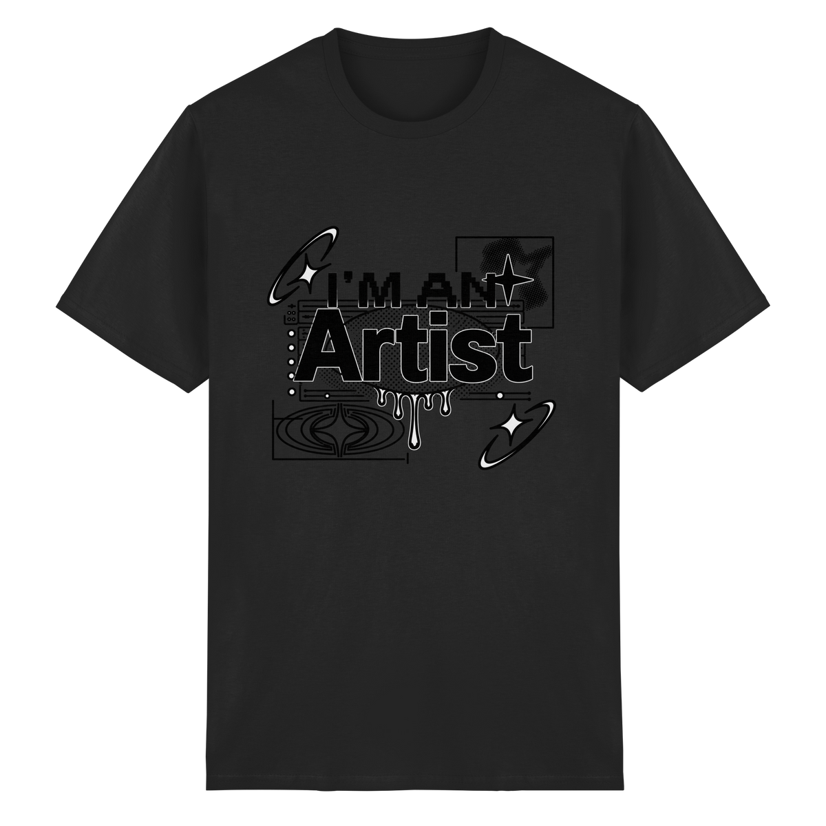 The Artist BASiCS – T-Shirt aus schwerer Baumwolle