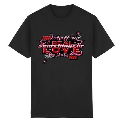 The Real Love - Schweres Baumwoll-T-Shirt