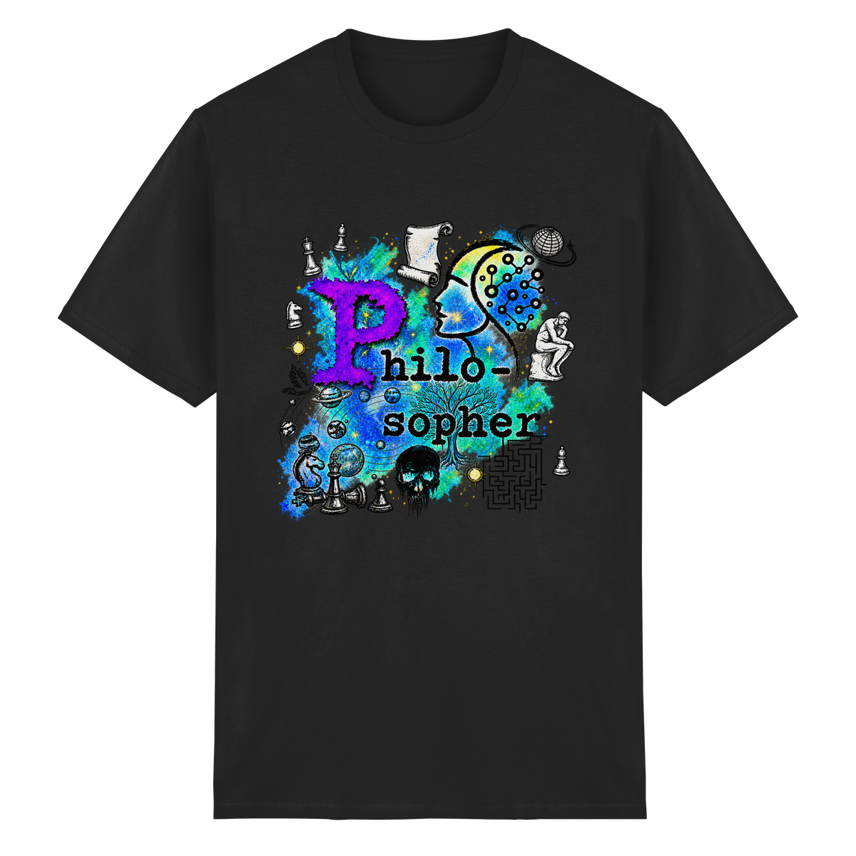 The Philosopher - Heavy Cotton T-Shirt
