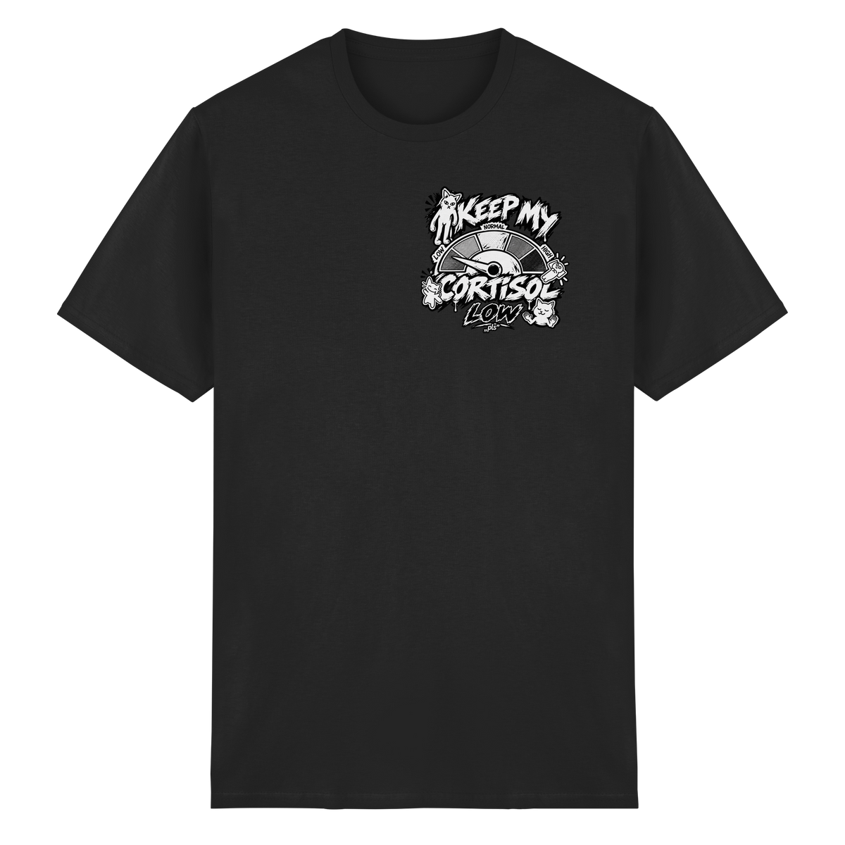 low CORTiSOL - T-shirt in cotone pesante