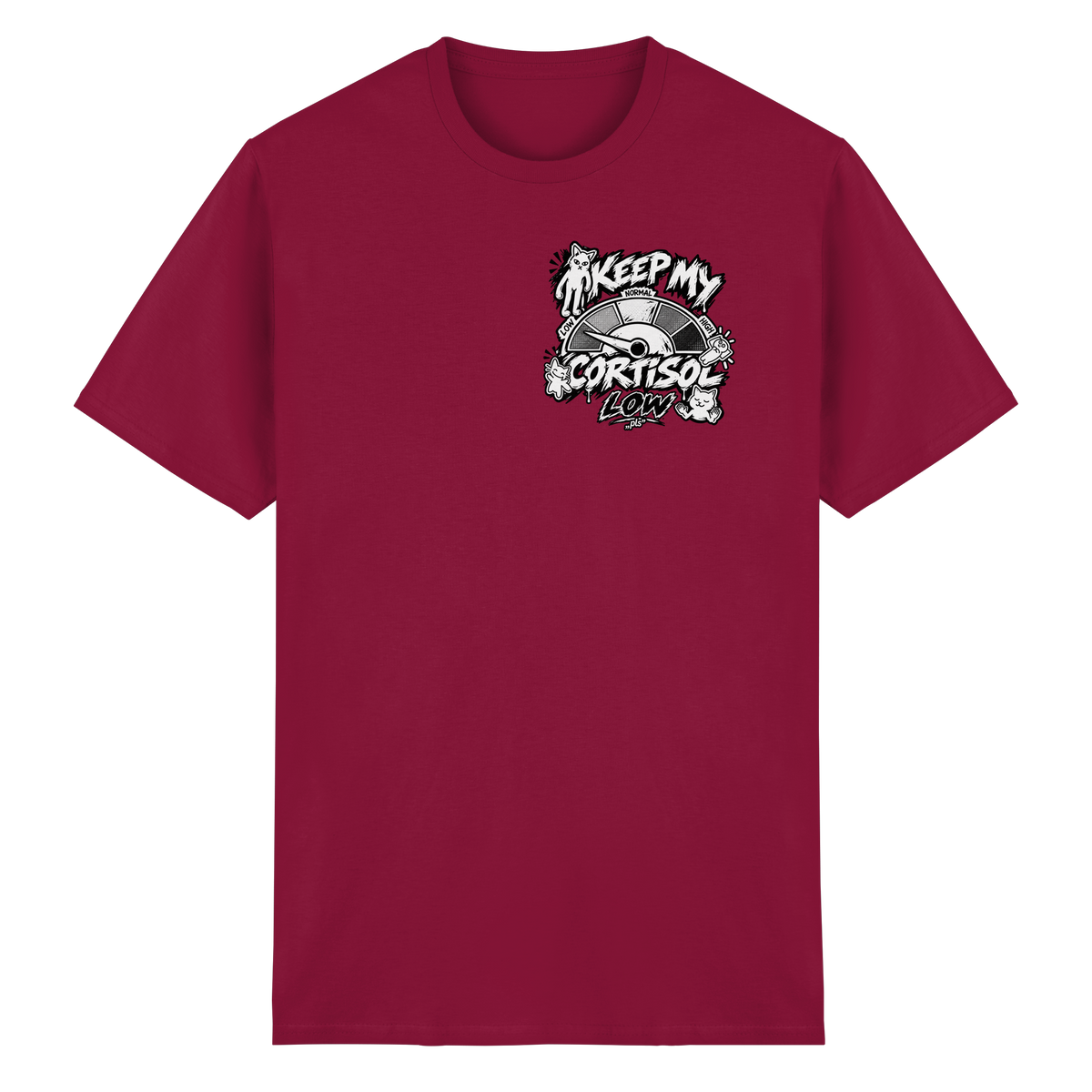 low CORTiSOL - T-shirt in cotone pesante