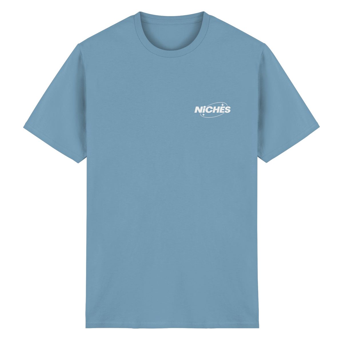 NiCHES - BASiC STYLE - T-Shirt aus schwerer Baumwolle