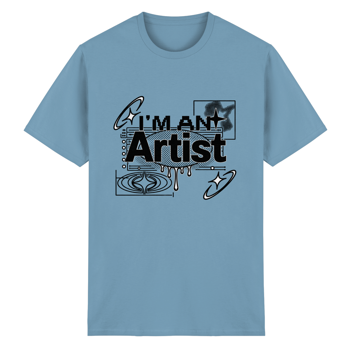 The Artist BASiCS – T-Shirt aus schwerer Baumwolle