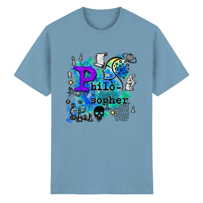 The Philosopher - Heavy Cotton T-Shirt