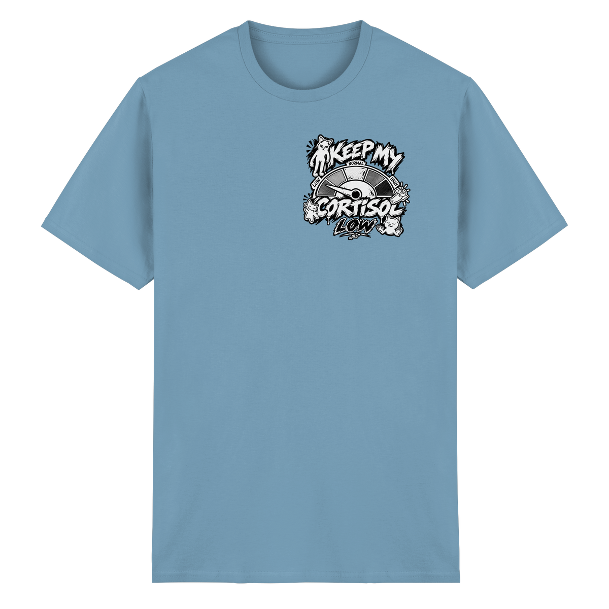 low CORTiSOL - T-shirt in cotone pesante