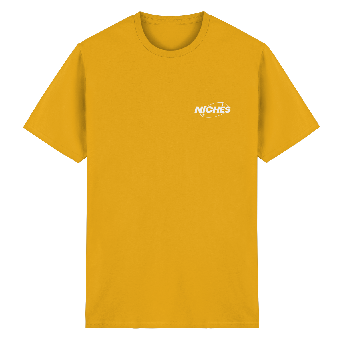 NiCHES - BASiC STYLE - T-Shirt aus schwerer Baumwolle