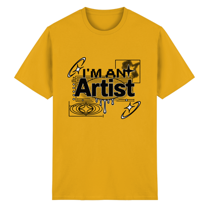 The Artist BASiCS – T-Shirt aus schwerer Baumwolle