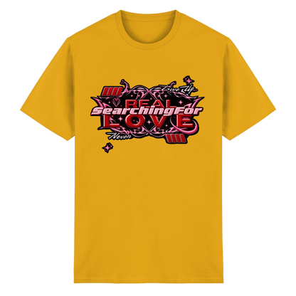 The Real Love - Schweres Baumwoll-T-Shirt