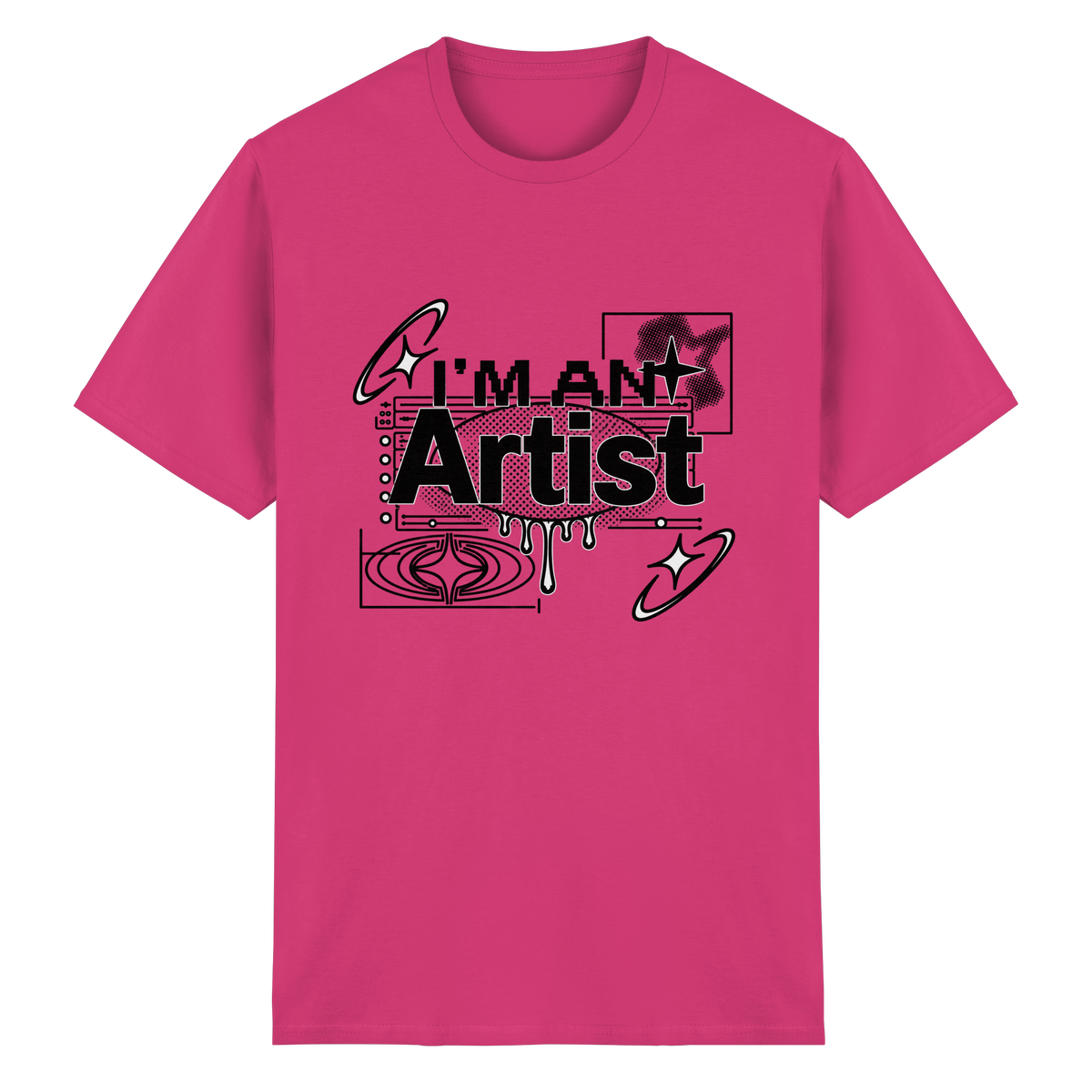 The Artist BASiCS – T-Shirt aus schwerer Baumwolle