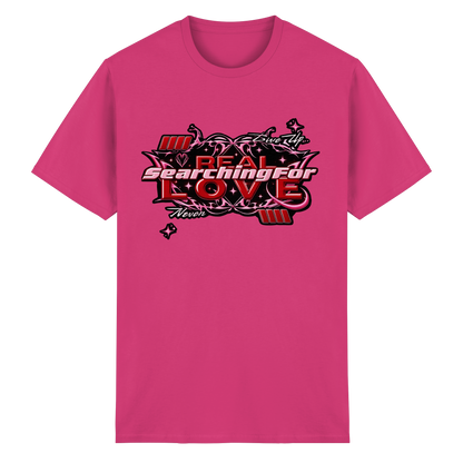 The Real Love - Schweres Baumwoll-T-Shirt