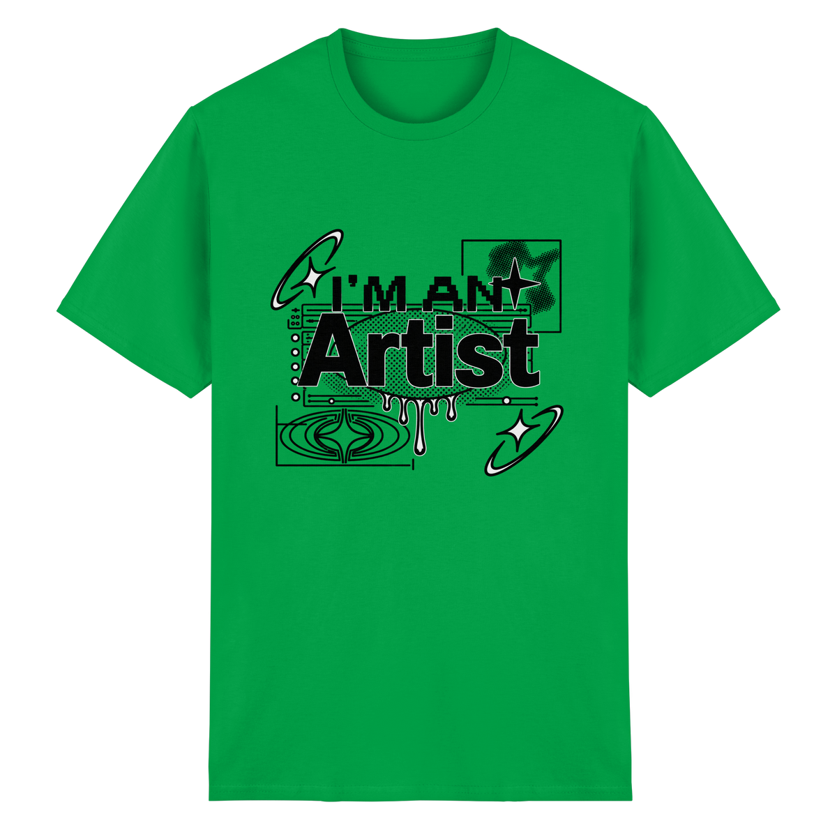 The Artist BASiCS – T-Shirt aus schwerer Baumwolle
