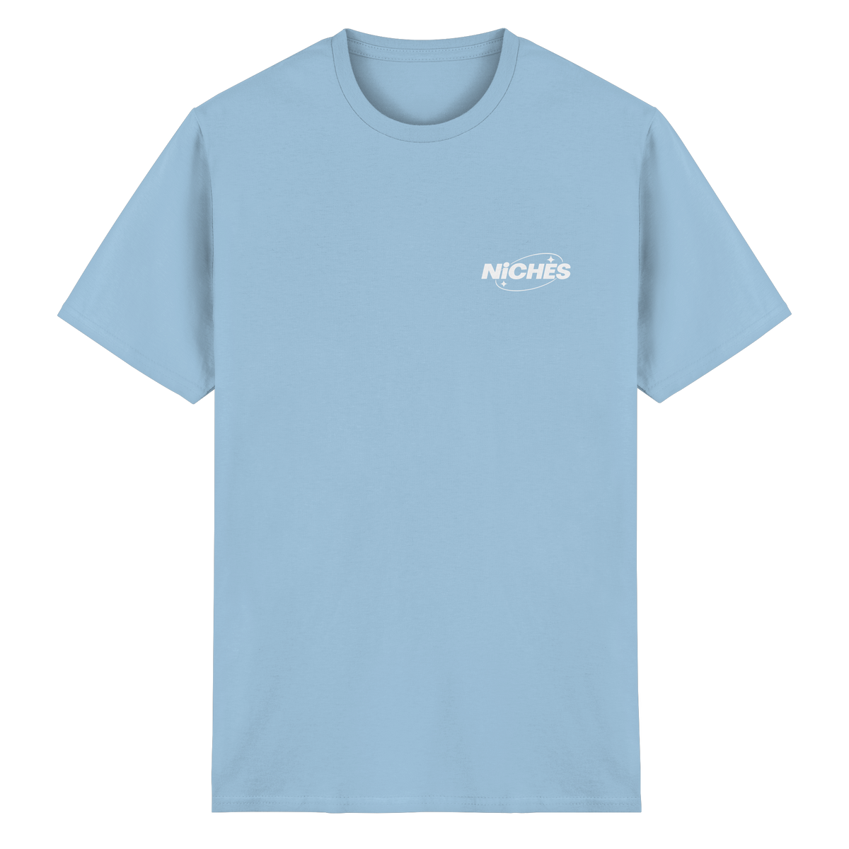 NiCHES - BASiC STYLE - T-Shirt aus schwerer Baumwolle