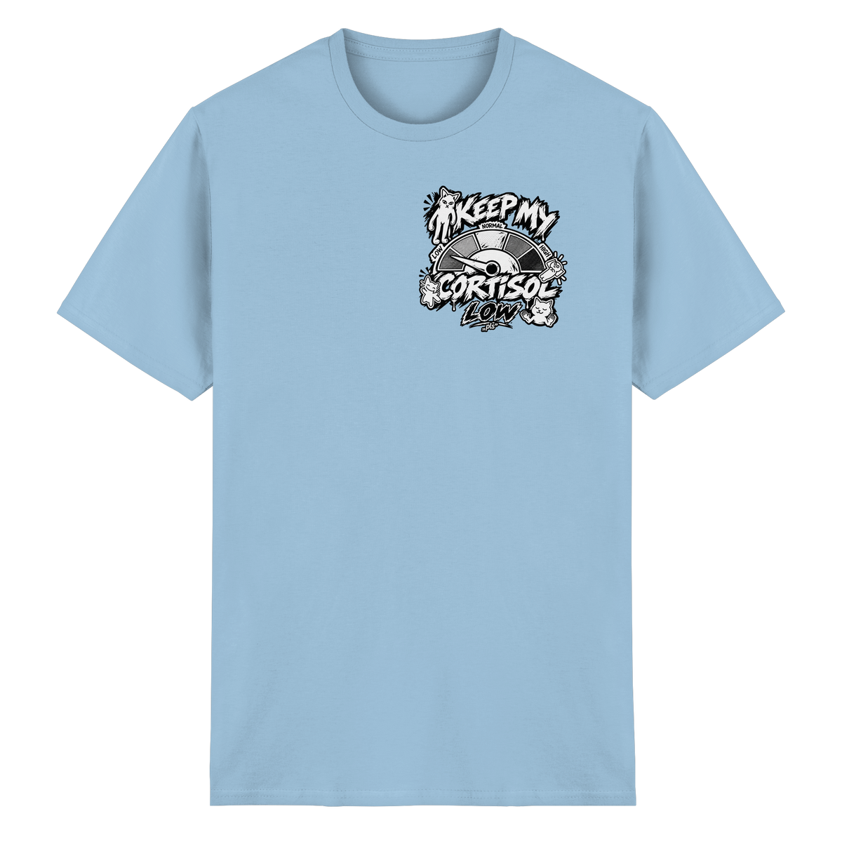 low CORTiSOL - T-shirt in cotone pesante