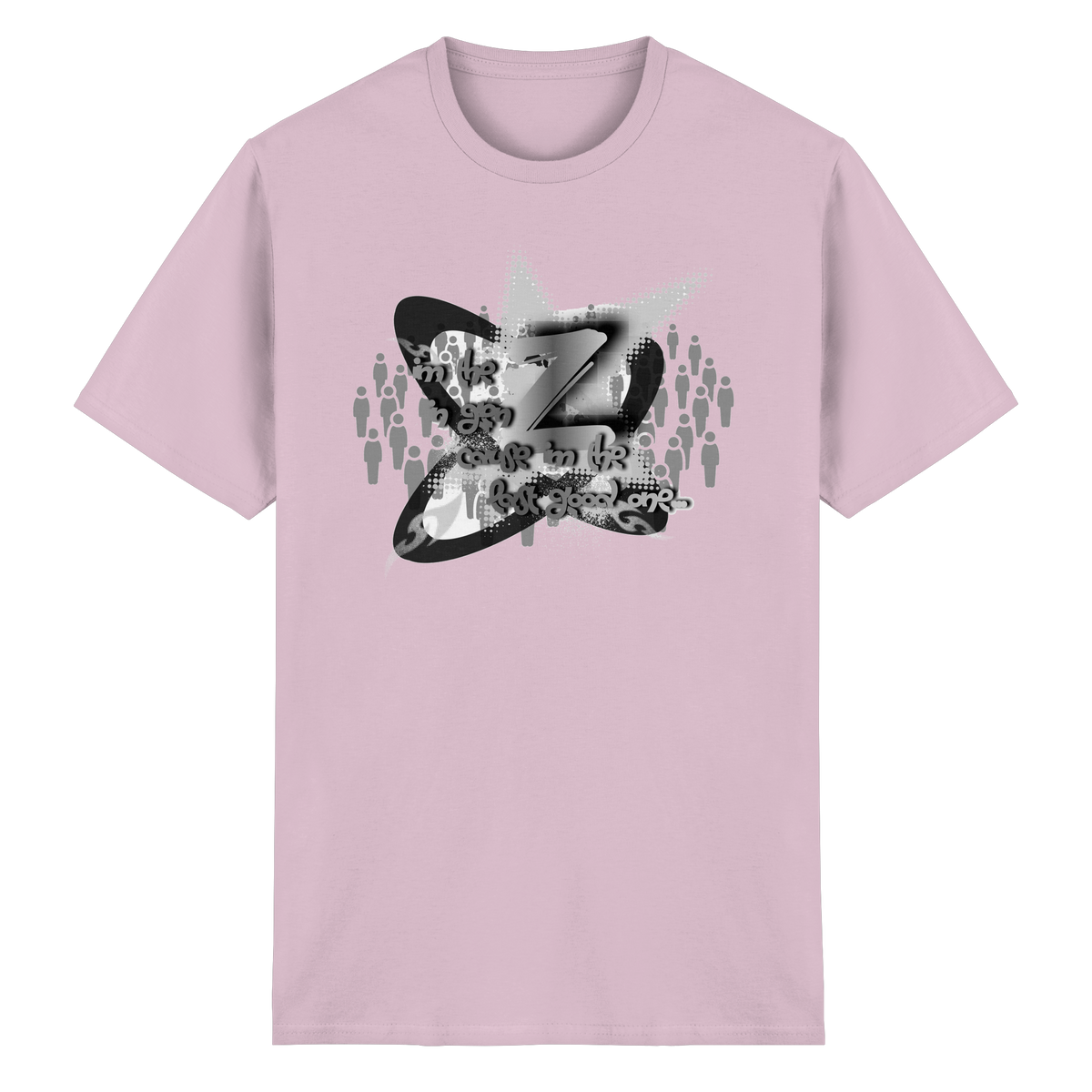 The Rebellion Z BASiC - T-shirt in cotone pesante