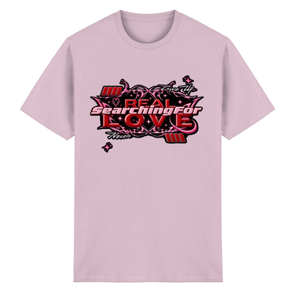 The Real Love - Schweres Baumwoll-T-Shirt