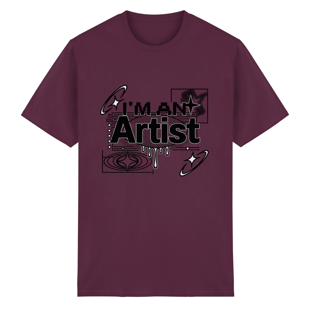 The Artist BASiCS – T-Shirt aus schwerer Baumwolle