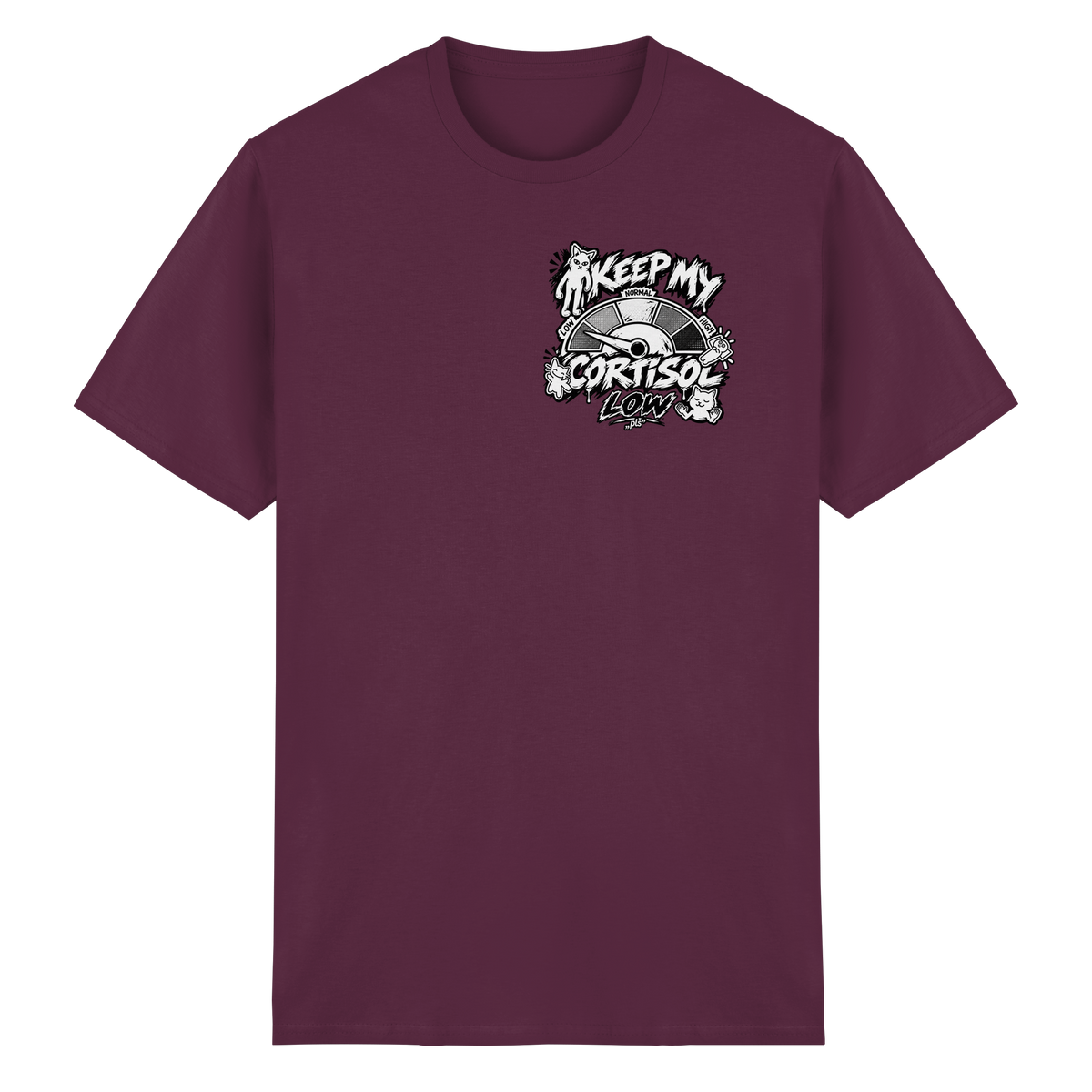 low CORTiSOL - T-shirt in cotone pesante
