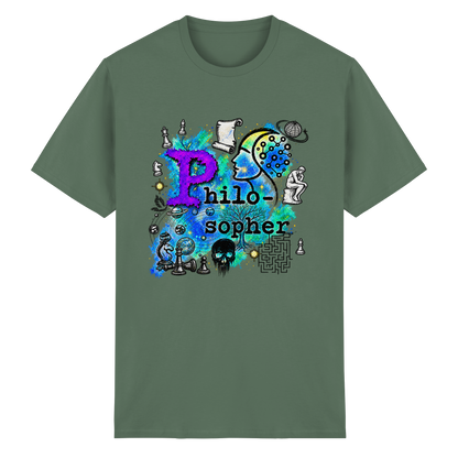 The Philosopher - Heavy Cotton T-Shirt