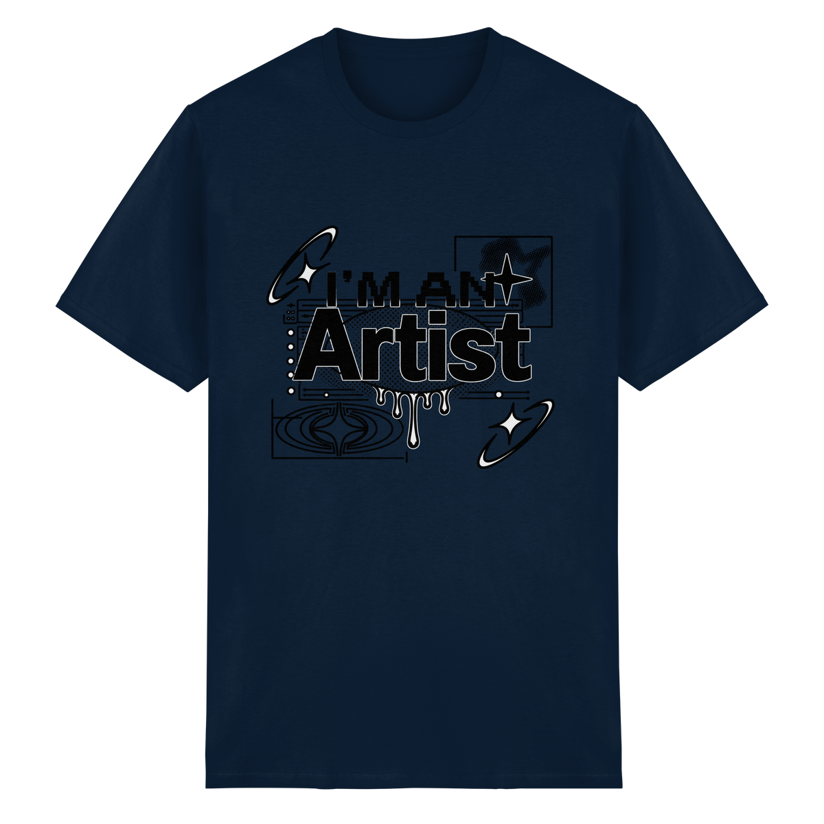 The Artist BASiCS – T-Shirt aus schwerer Baumwolle